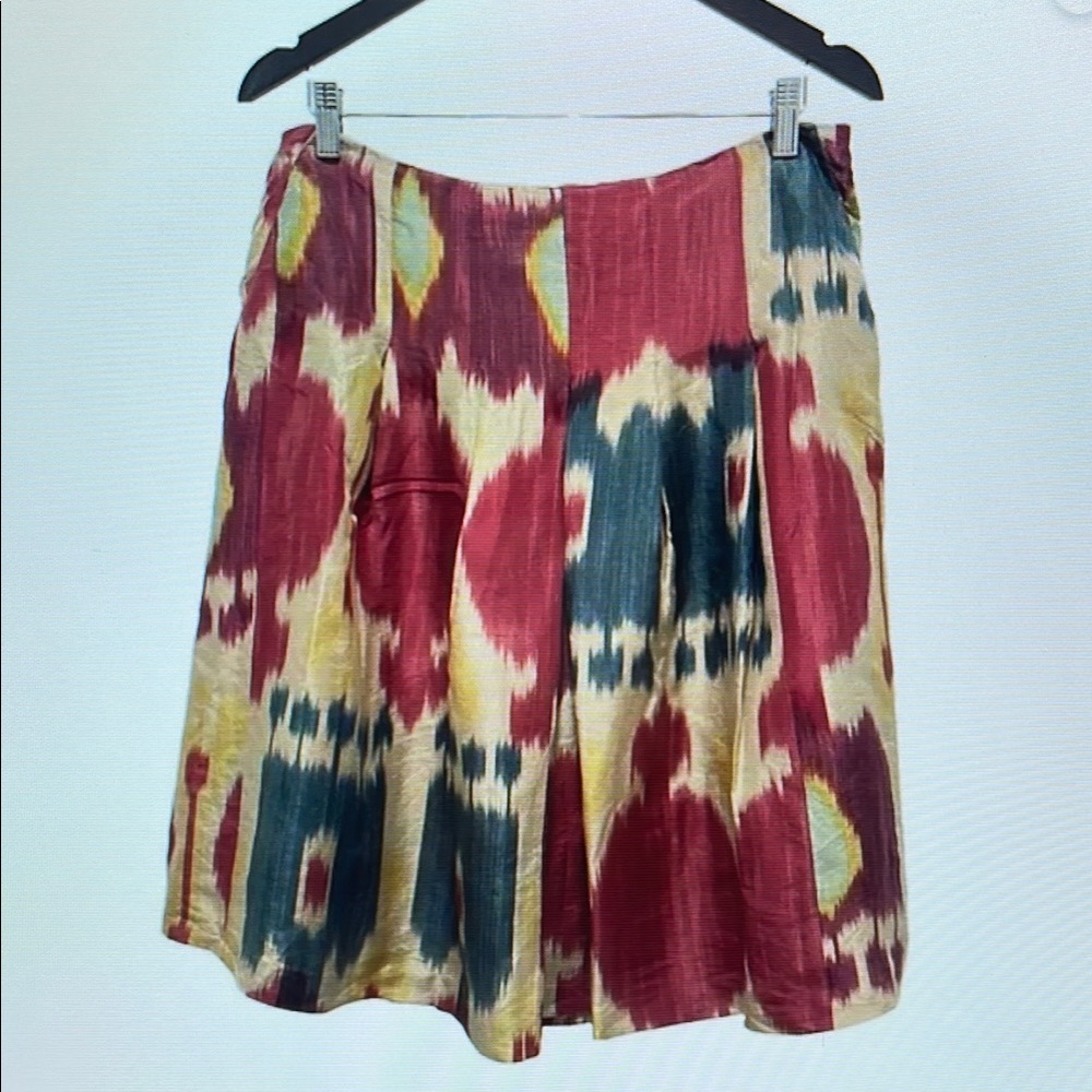 Multicolor A-Line Skirt
